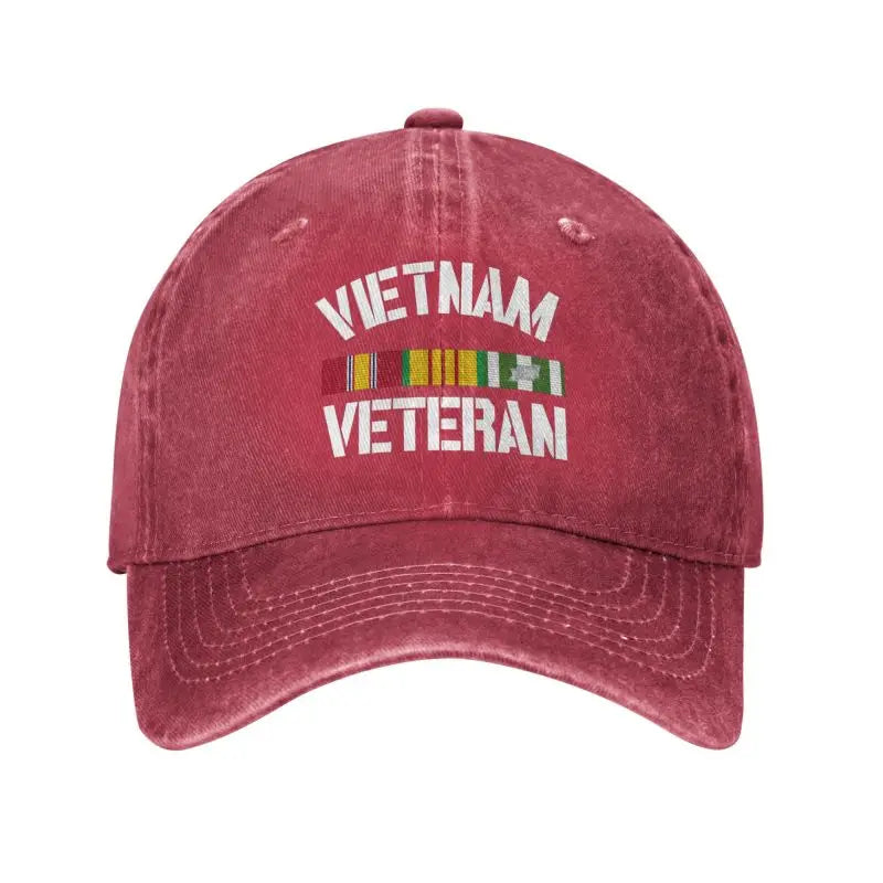 Vietnam Veteran Service Ribbon Cap