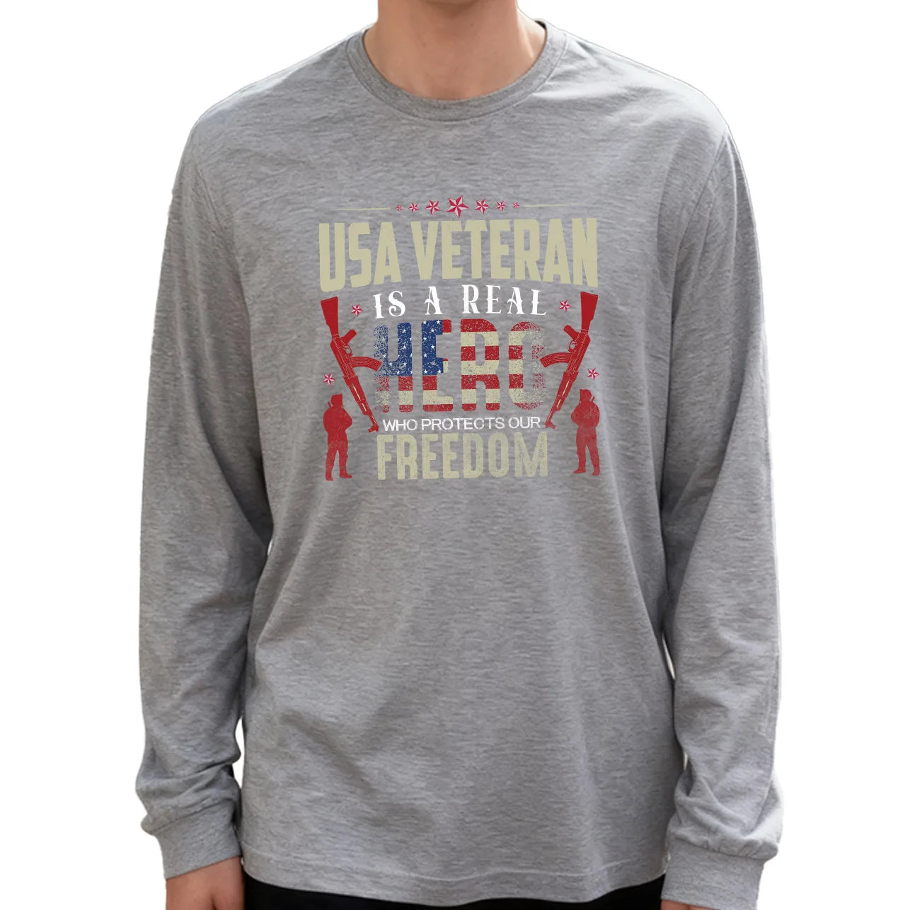 USA Veteran Long Sleeve
