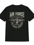 Air Force Veteran Graphic Tee (Black)
