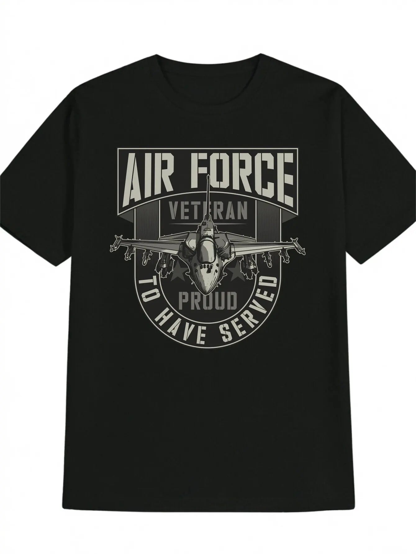 Air Force Veteran Graphic Tee (Black)