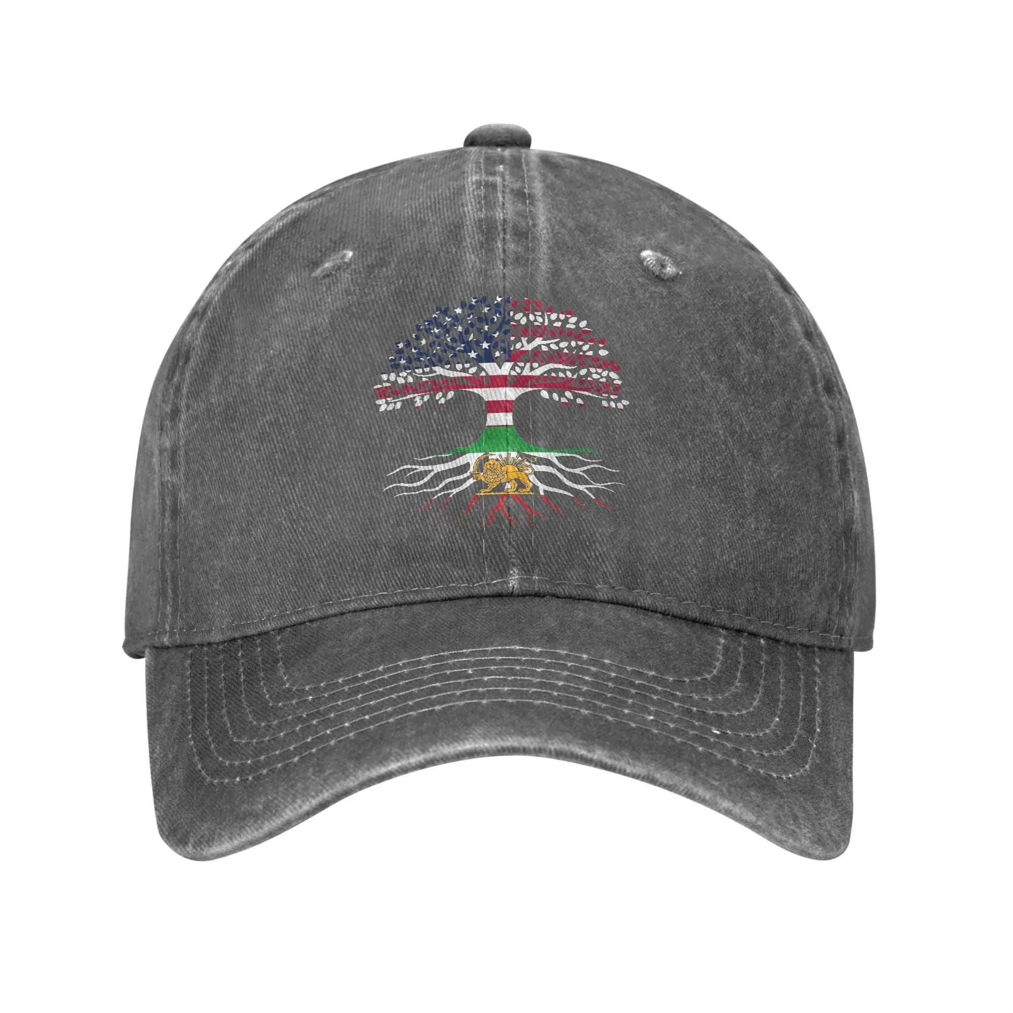 Persian Roots USA Flag Cap