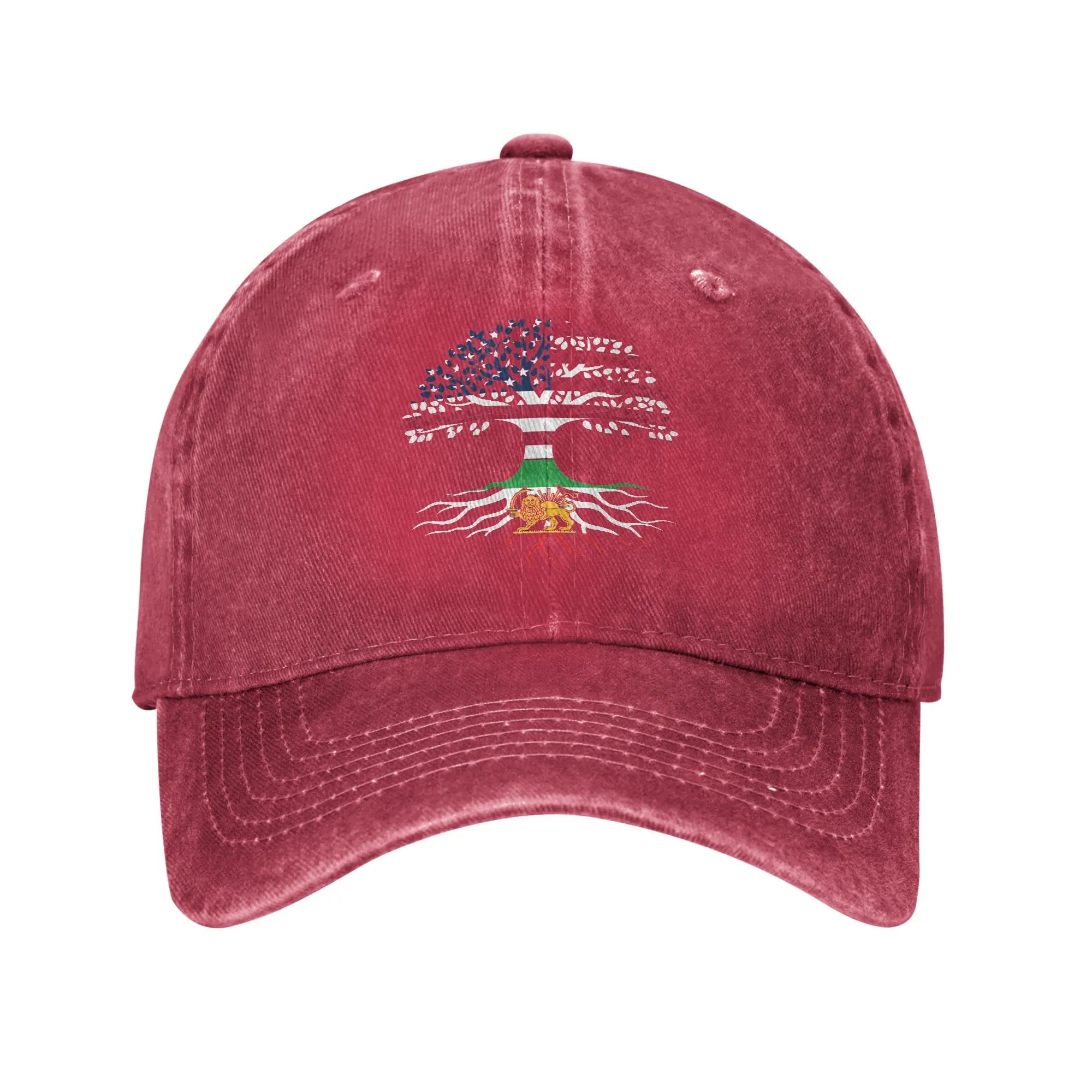 Persian Roots USA Flag Cap