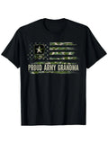 Army Grandma Camo Veteran Tee