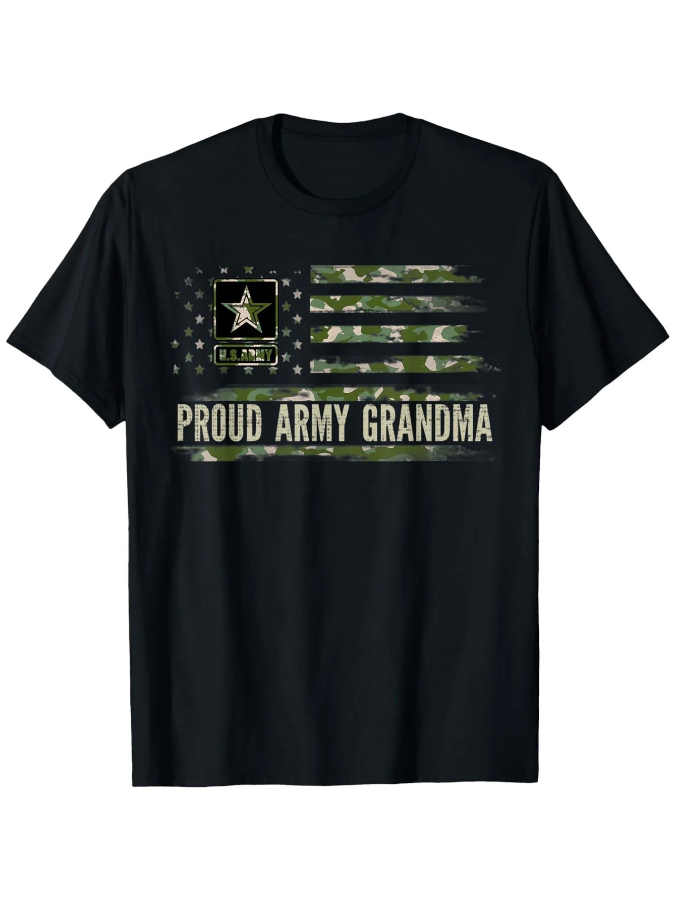 Army Grandma Camo Veteran Tee