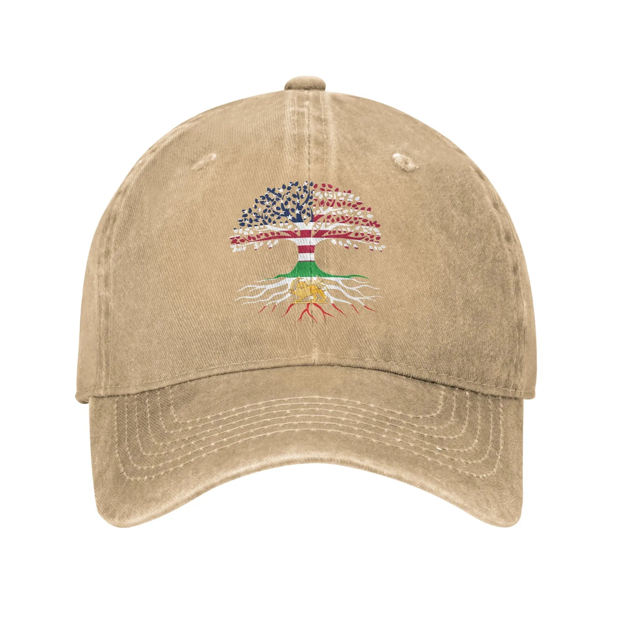 Persian Roots USA Flag Cap