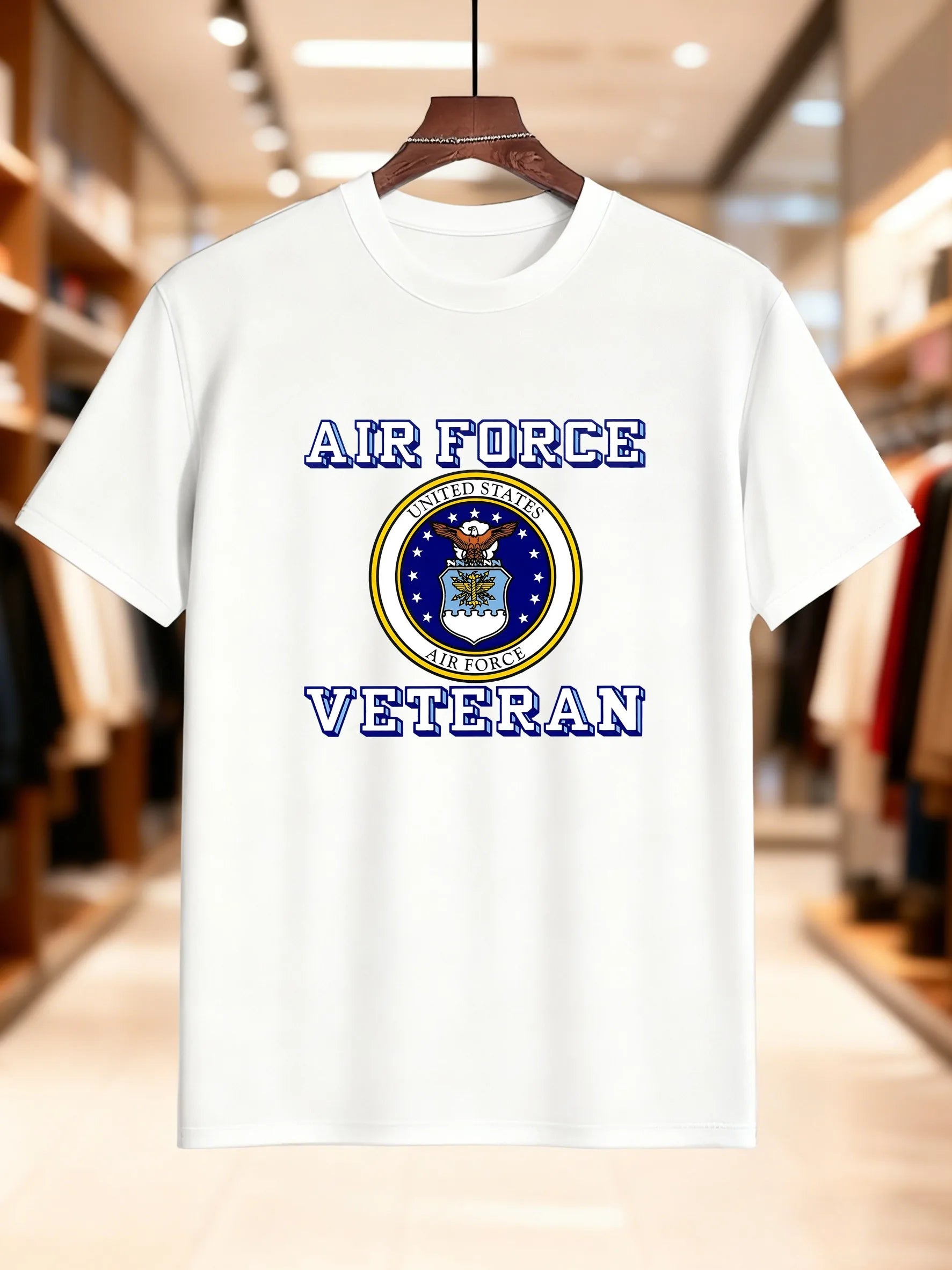 Air Force Veteran Military Print Tee
