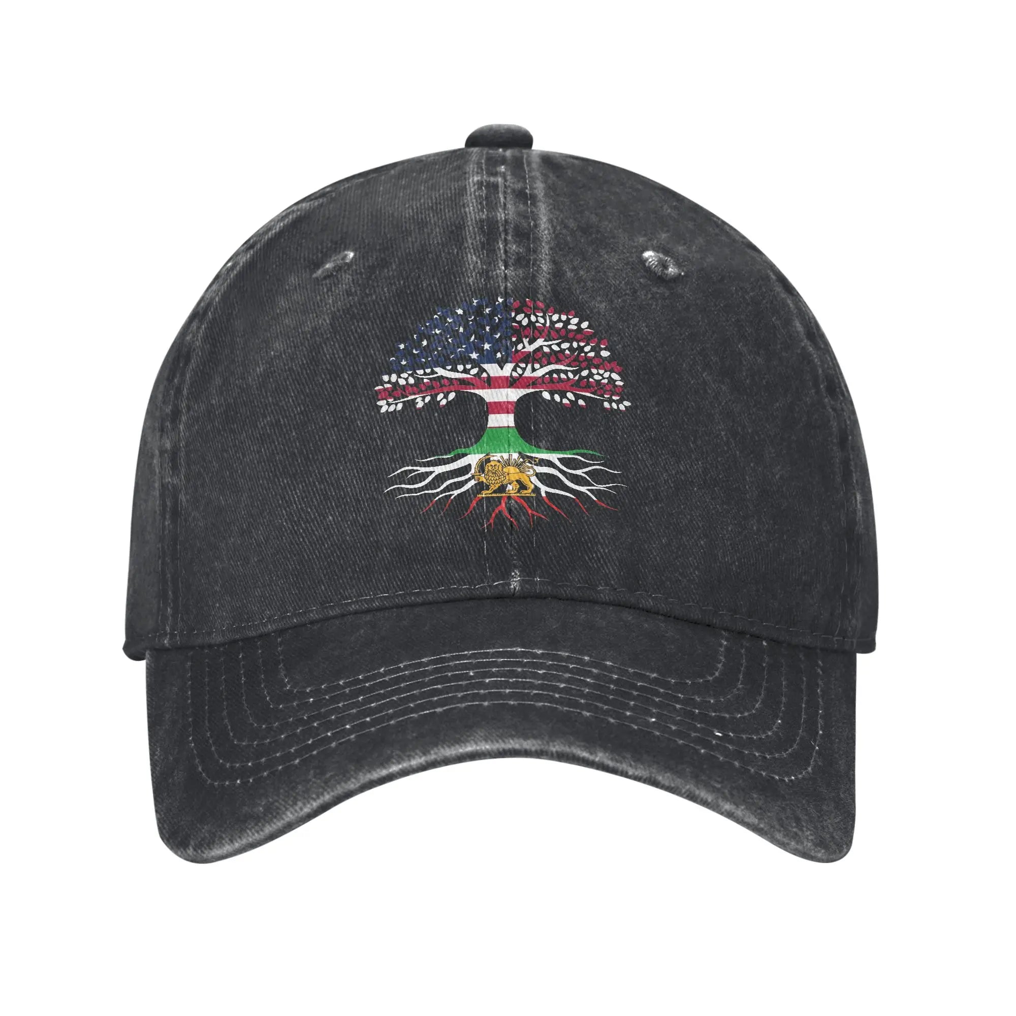 Persian Roots USA Flag Cap
