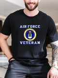 Air Force Veteran Military Print Tee