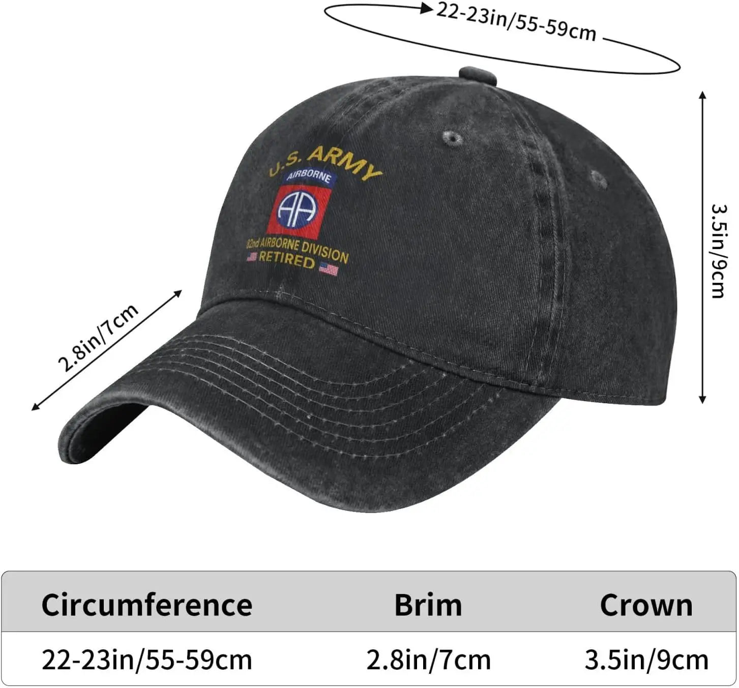 82nd Airborne Veteran Cap