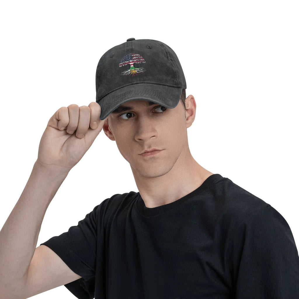 Persian Roots USA Flag Cap