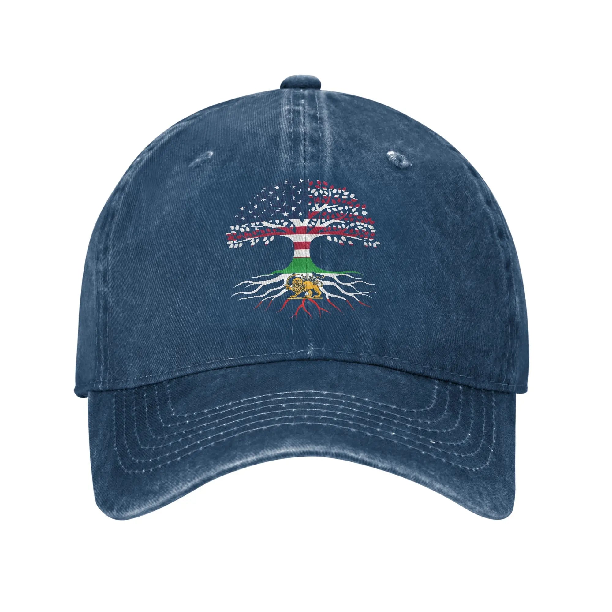 Persian Roots USA Flag Cap