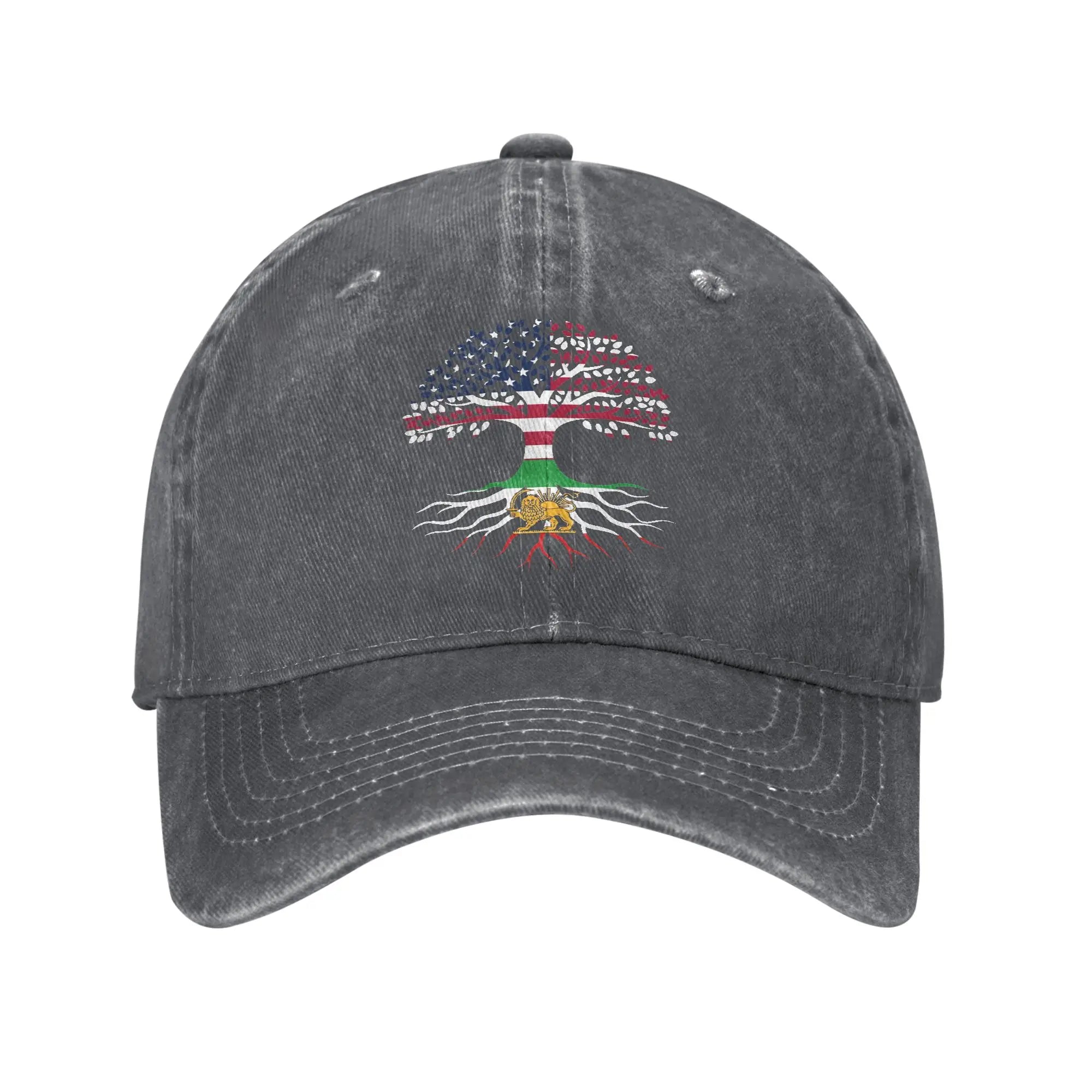 Persian Roots USA Flag Cap