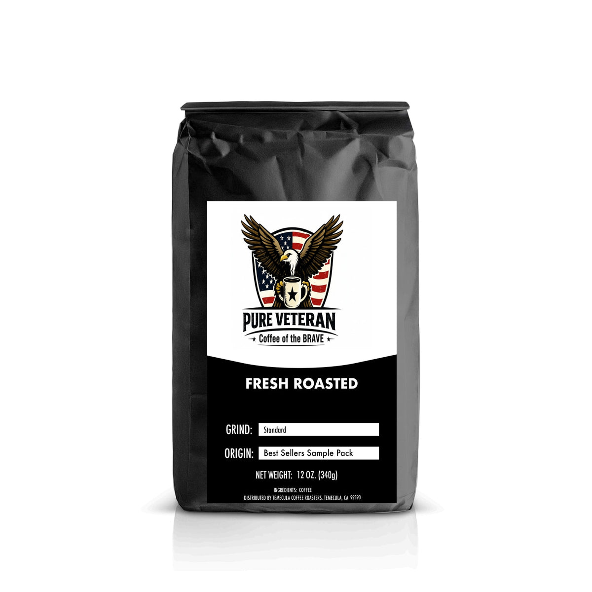 Best Sellers Sample Pack: 6Bean, Cowboy, Breakfast, Peru, Mexico, Bali